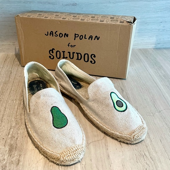 Soludos X Jason Polan Espadrilles Avocado 🥑💚 - Picture 2 of 7